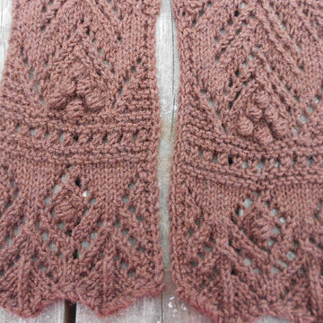 Chocolate Lace Scarf