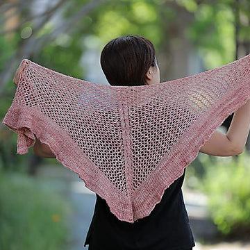 Whispering Blossom Shawl