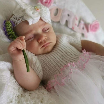 Baby Knitting Pattern 'Orla' Ballet Dress, Cardi and Shoes