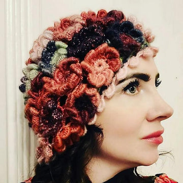 Lovers of flowers hat