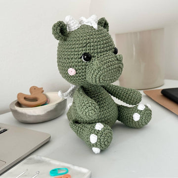 Dragon Amigurumi Crochet Pattern PDF – Dragon Soft Toy, Stuffed Animal Tutorial