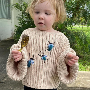 Baby sweater Bugs