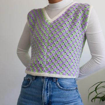 Corner to corner vest
