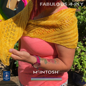 Bumble and Bees Shawl