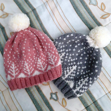 Snowy Trees Hat