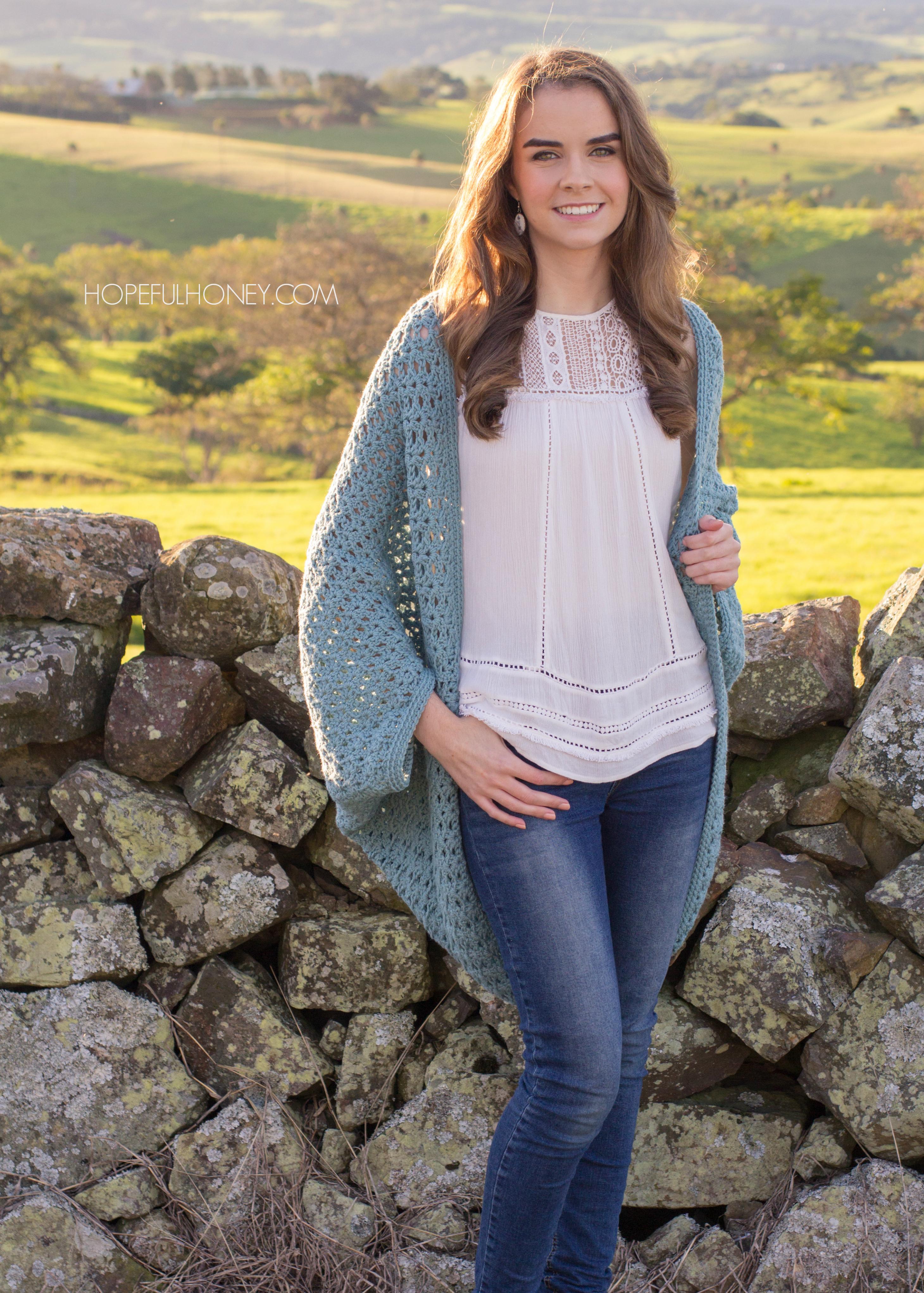 Harbor Haze Cocoon Sweater
