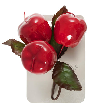 Groves Large Apples: 3 x 1 Stem: Red