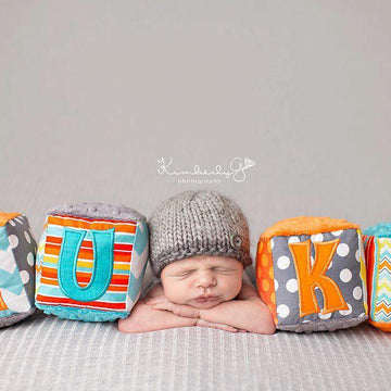#32 Newborn grey beanie pant set