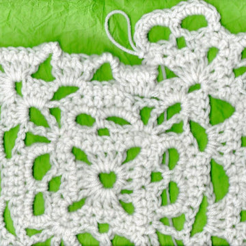 Creepy Ganny Skull Infinity Square