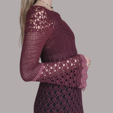Muusa Lace Midi Dress