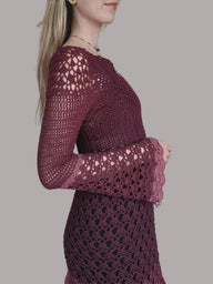 Muusa Lace Midi Dress