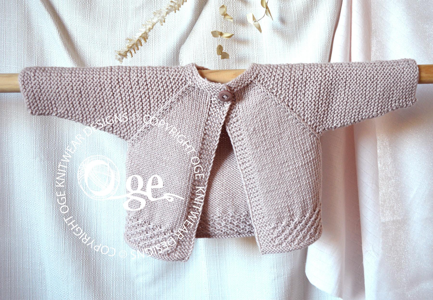 Maebry Top down cardigan - P152