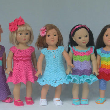 Ripple Crochet Dresses
