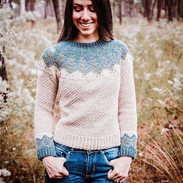 Pine Fair Isle Sweater