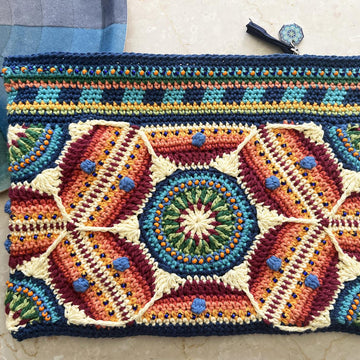 Majorelle Cushion Cover & Project Pouch