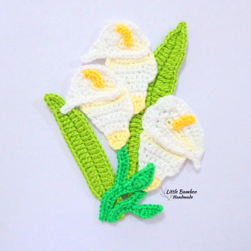 Beautiful Flowers Applique Set