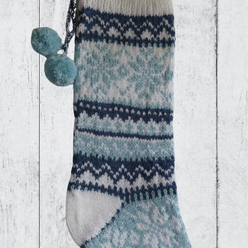 Snowflake Christmas Stocking