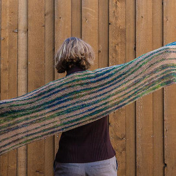 Shibori Horizon Stole