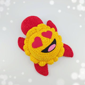 Emoji Love Turtle
