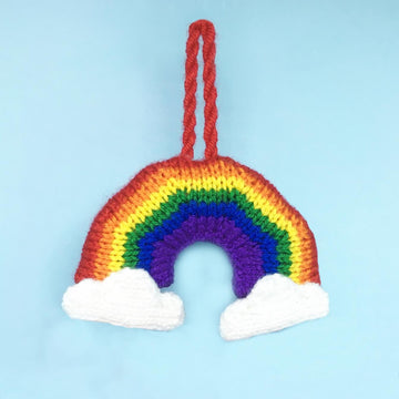 Rainbow and cloud mobile