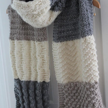 Super Sized Sampler Scarf