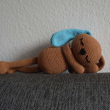 Crochet Pattern sleeping Bunny Bella!