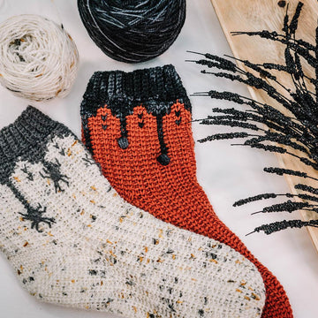 Creepy Crawly Spider Sock