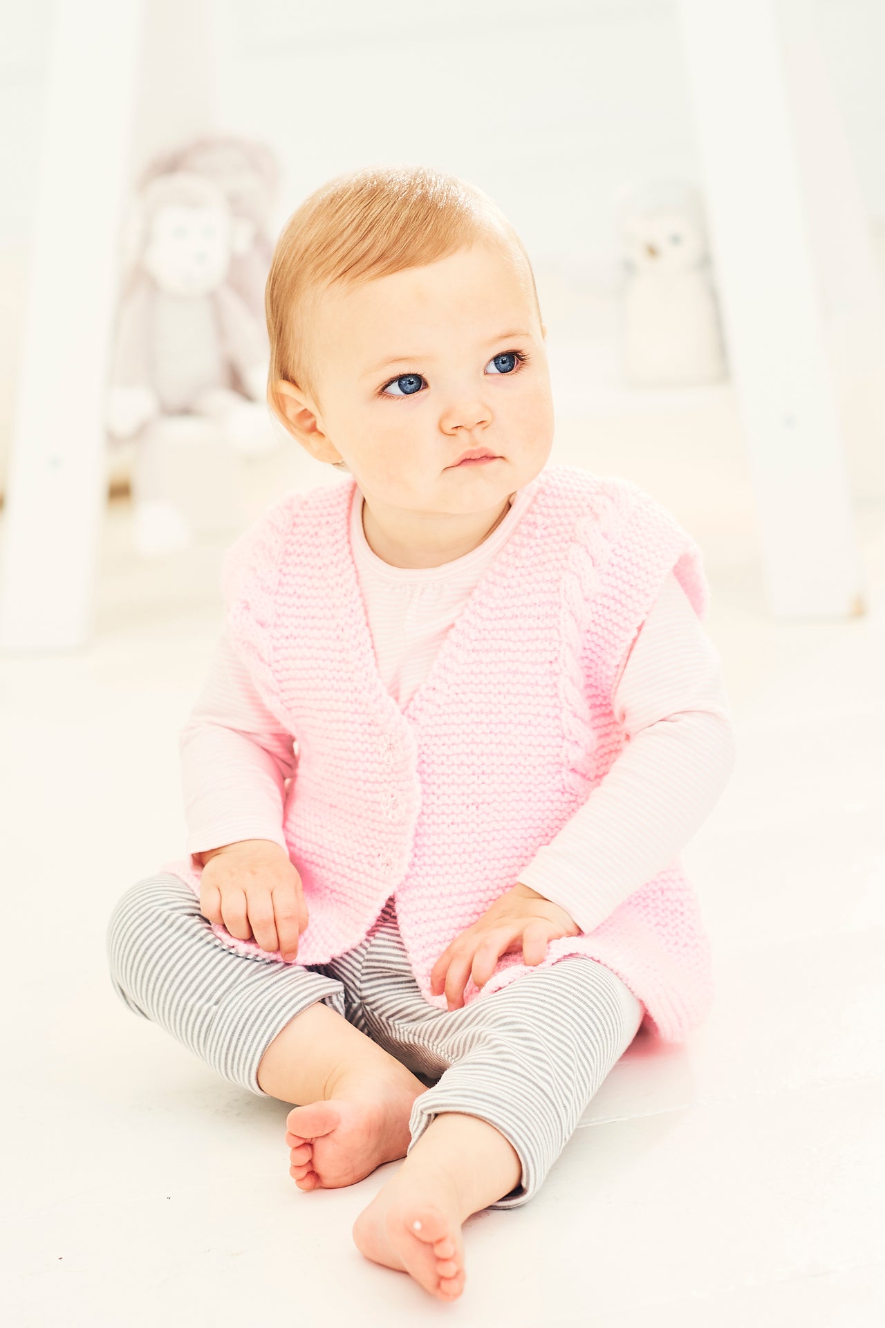 Jacket and Waistcoat in Stylecraft Special for Babies DK - 9680 - Downloadable PDF