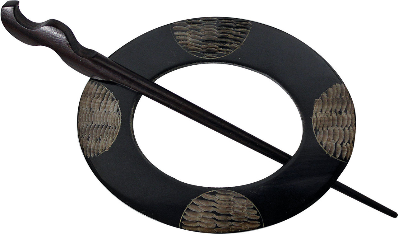 African Princess 85mm Shawl Pin