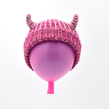 Brioche Horn Hat