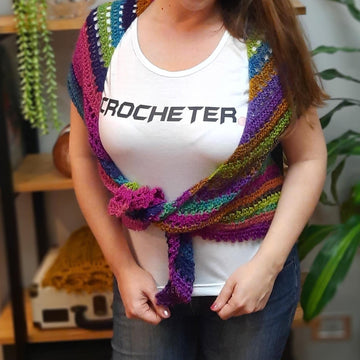 Orchid Shawl