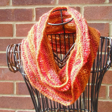 Fiery Moebius Cowl