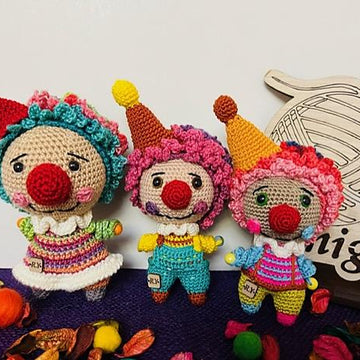Amigurumi Clown