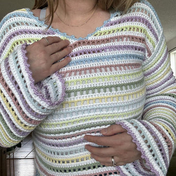 Color Shuffle Sweater