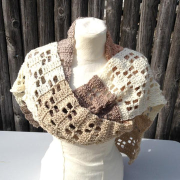 Shades of Beige Super Scarf