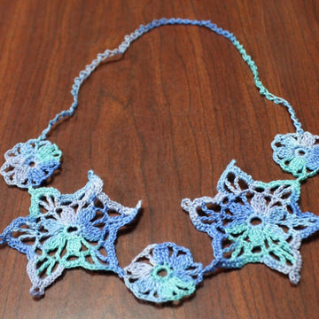 Flowers & Stars Necklace & Earring