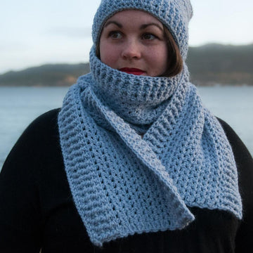Winter Seashore Scarf