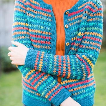 Jessica Vintage Granny Cluster Cardigan