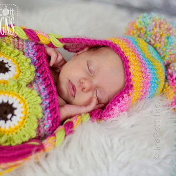 Ava the Owl Baby Hat