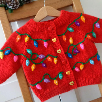 Christmas Lights Cardigan