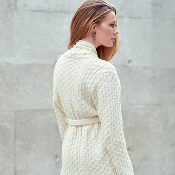 Check Cable Cardigan