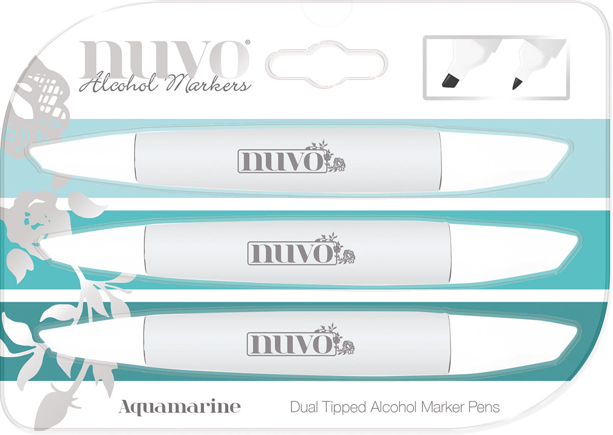 Tonic Studios Nuvo Creative Pen Collection - Aquamarine