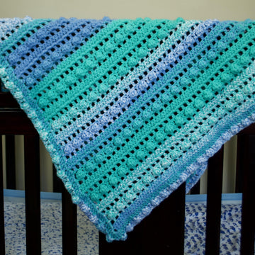 EASY BEGINNER' Bobble Baby Blanket
