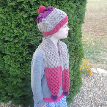 Tiddly Pom Hat & Scarf