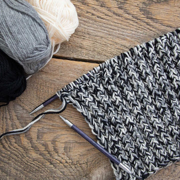 Knitting Pattern Melange Winter Hat
