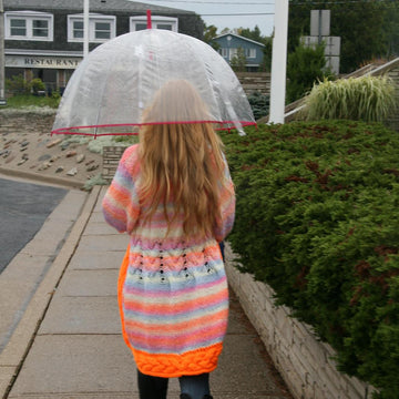 Multi-Season Hoodie-Cardigan BRIGHTEN UP YOUR DAY
