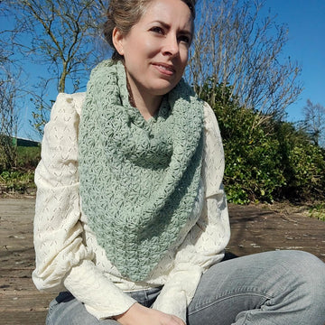 Minty Meadow Shawl