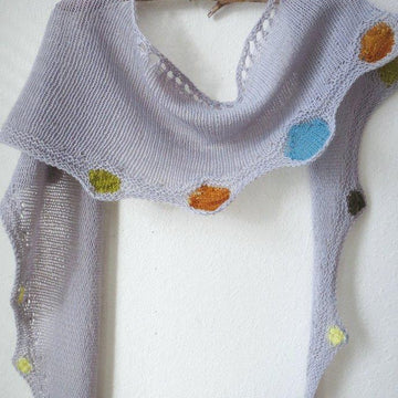 Colors And Circles Shawls