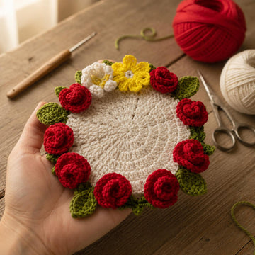 Crochet Flower Bouquet Pattern PDF + English Video Tutorial
