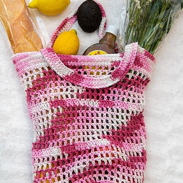 Filet Crochet Market Bag